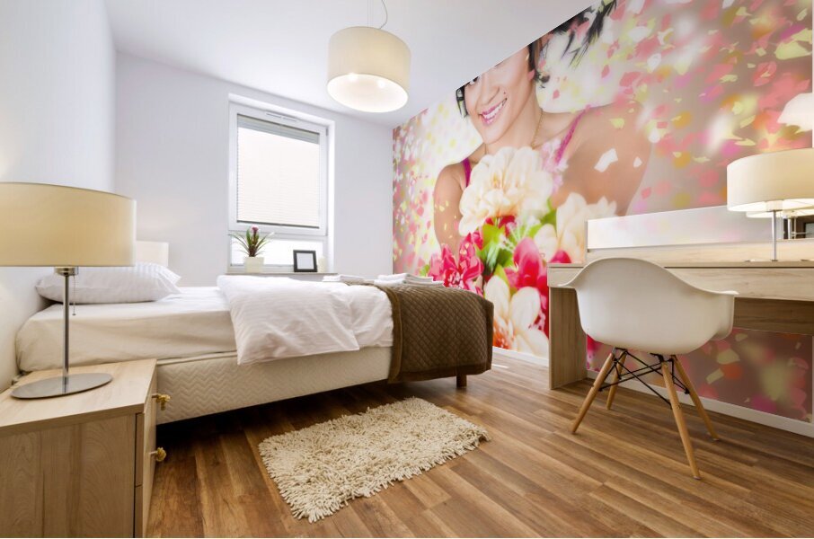 Flower springs Mural print