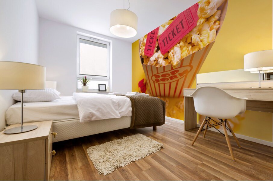 Movie time Mural print