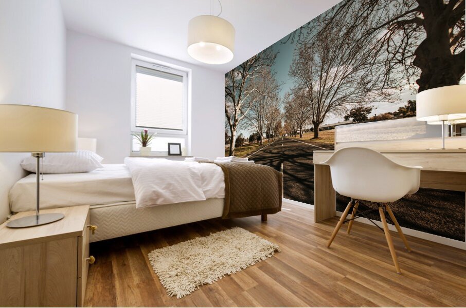 Entrance to Narrandera the Town of Trees Impression murale