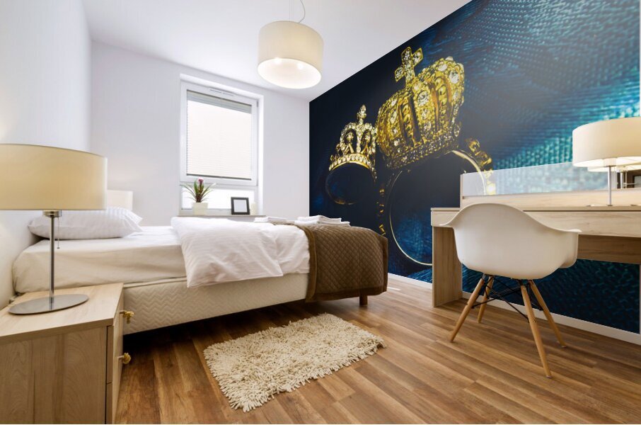 Rings of nobility Mural print