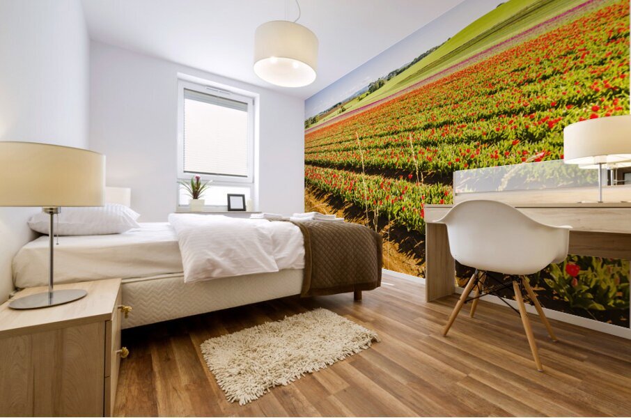 Tulip Tas Mania Mural print