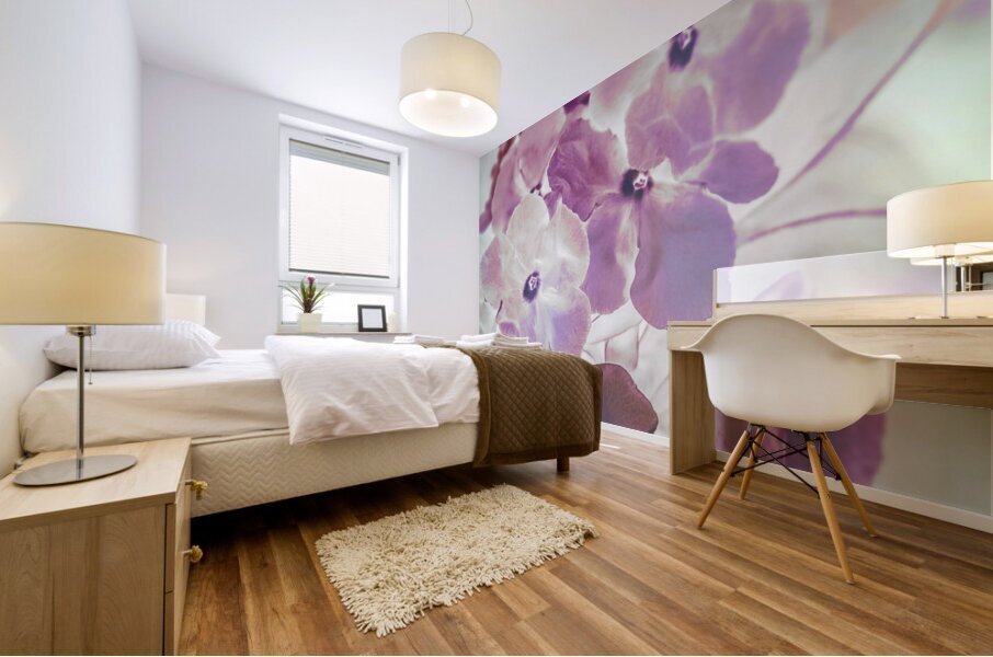 Wildflower pop  Mural print