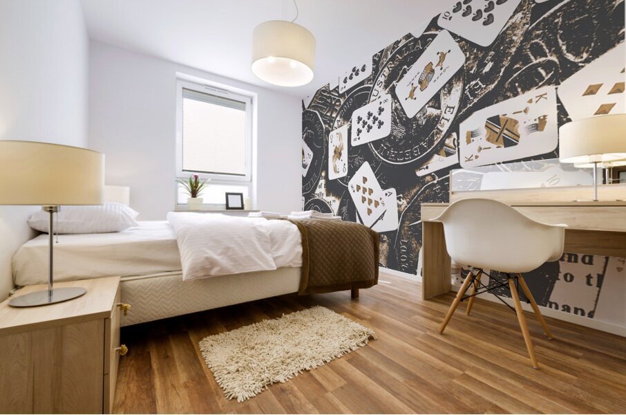 Token luck  Mural print