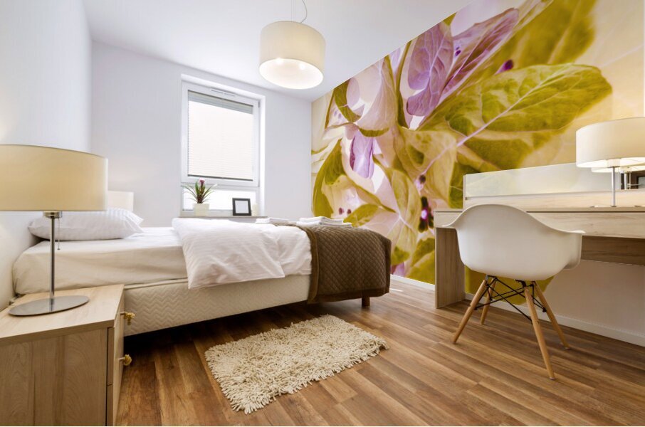 Pastel inverse Mural print