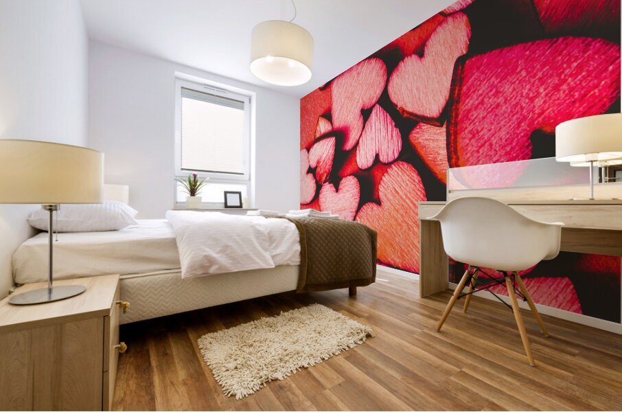 The heART of decor Mural print