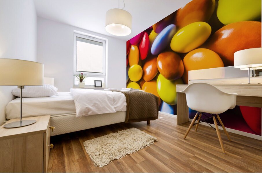 Party Colours Mural print