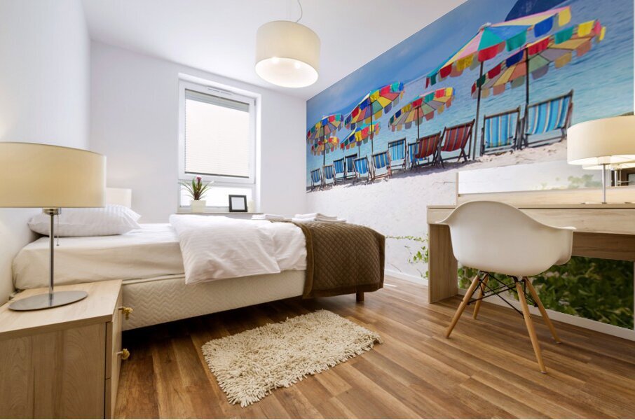 Beach Retreat Mural print