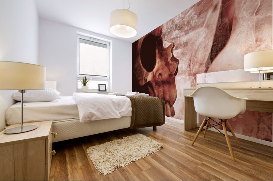 Art of love and death Mural print