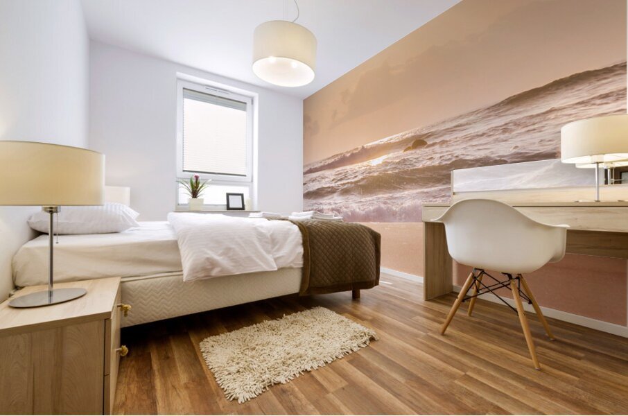 Pastel wash Mural print