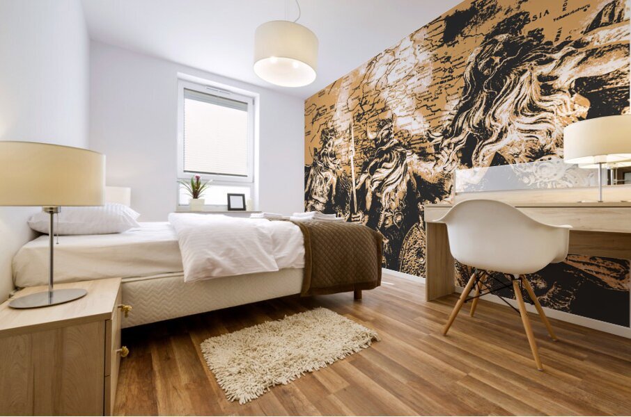 Seas and conquest Mural print