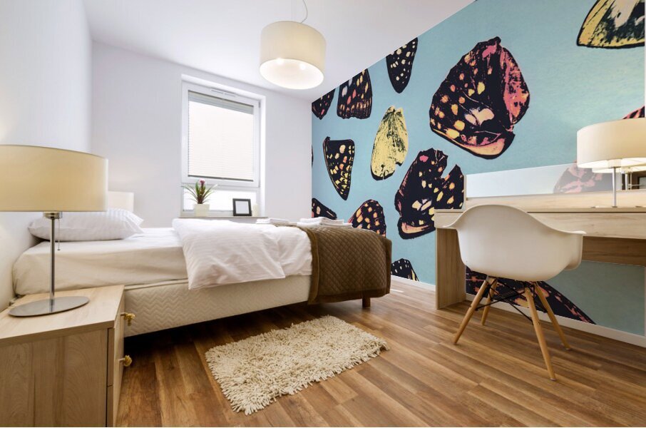 Butterfly wings Mural print