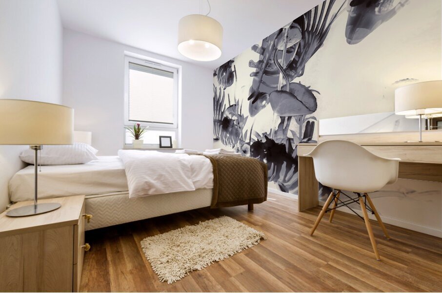 Beneath  Mural print