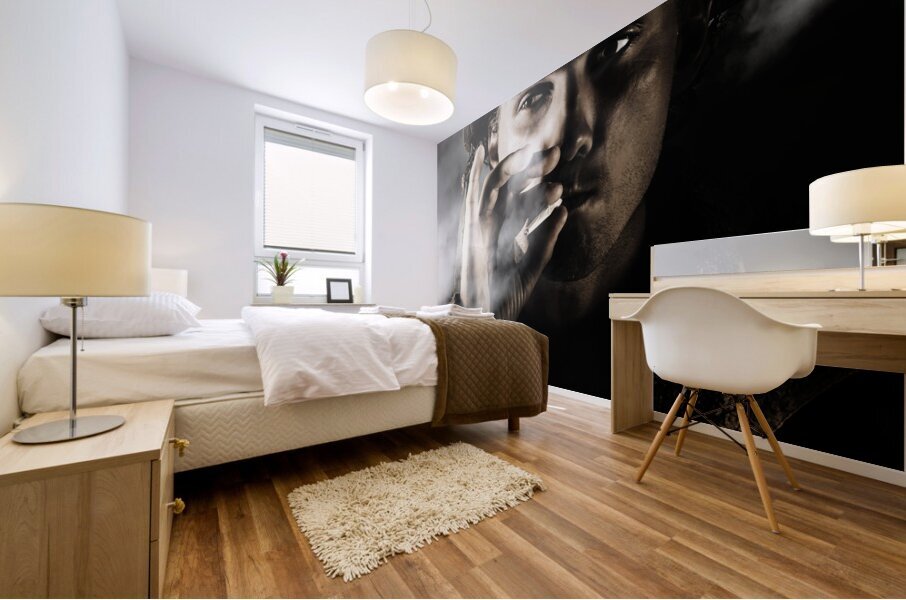 Soldiering on Mural print