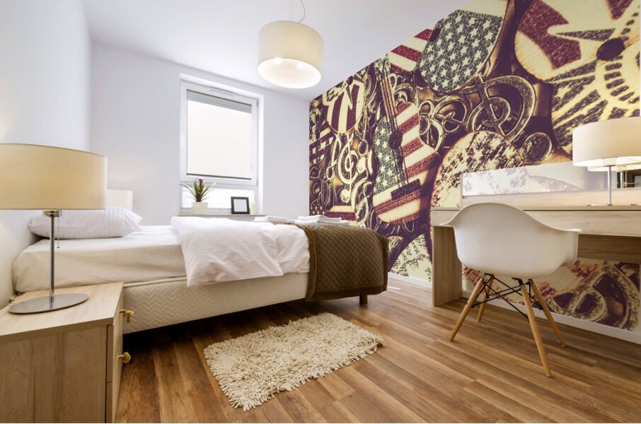 Country love Mural print