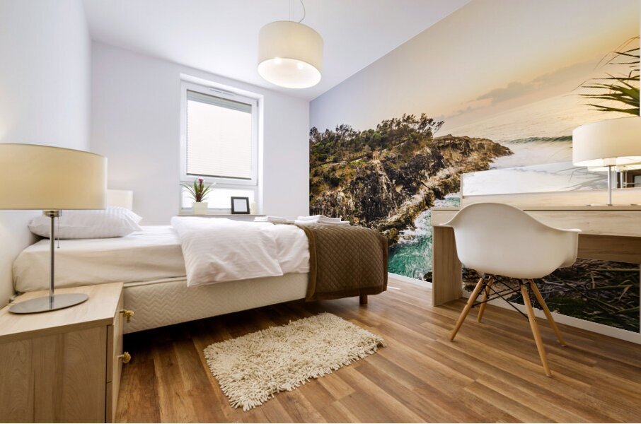 Seas of high dynamic range Mural print