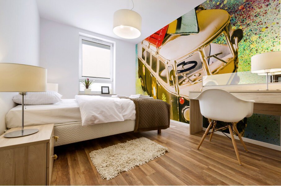 Magic Bus Mural print