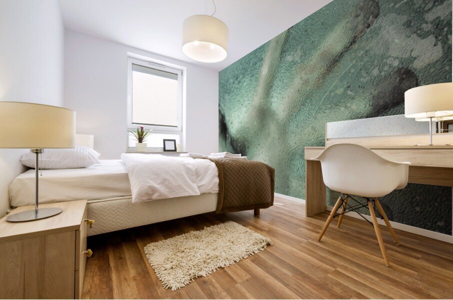 Cryonics awakening Mural print