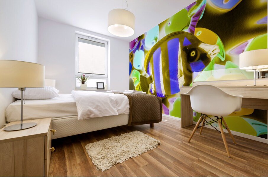 Wild waters Mural print