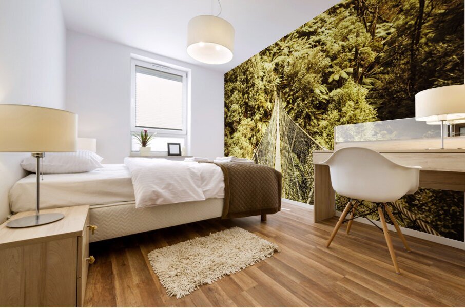 Canopy crossing Mural print