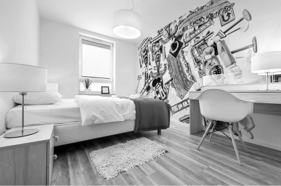 Kart speedway Mural print