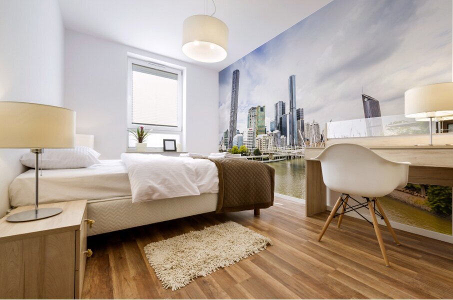 Commercial modernism Mural print