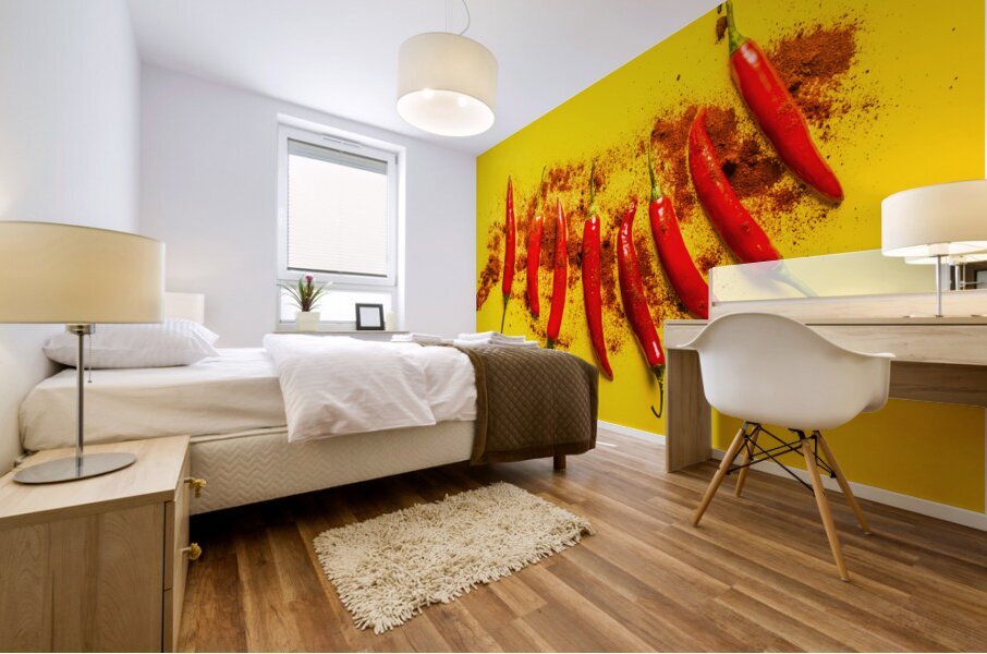 Pepper hot! Mural print