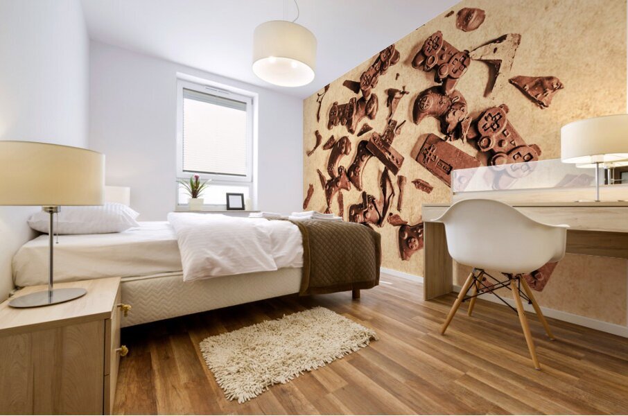 Vintage display Mural print