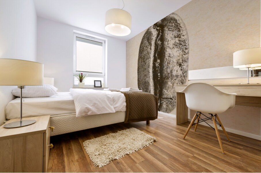 Old gold Mural print