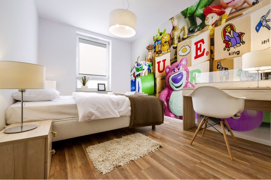 Playtime story Mural print