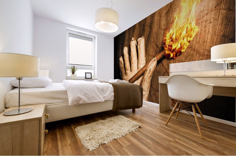 Curse of the tomb robber Mural print