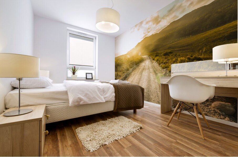 Last light lane Mural print