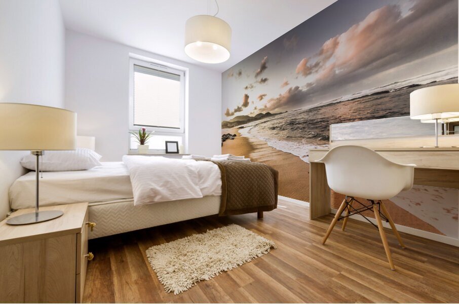 Soothing seaside scene Mural print