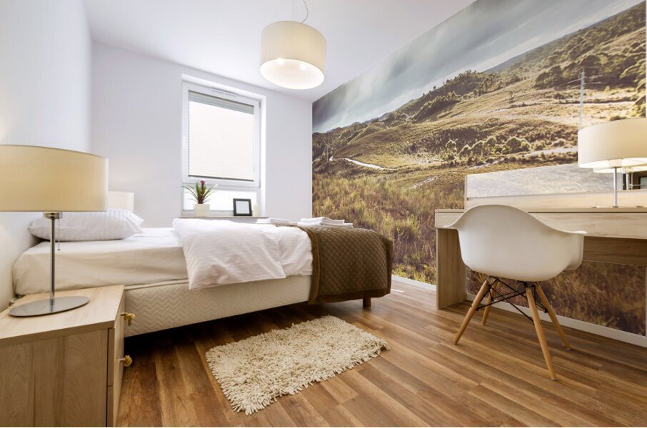 Afternoon pastures  Mural print