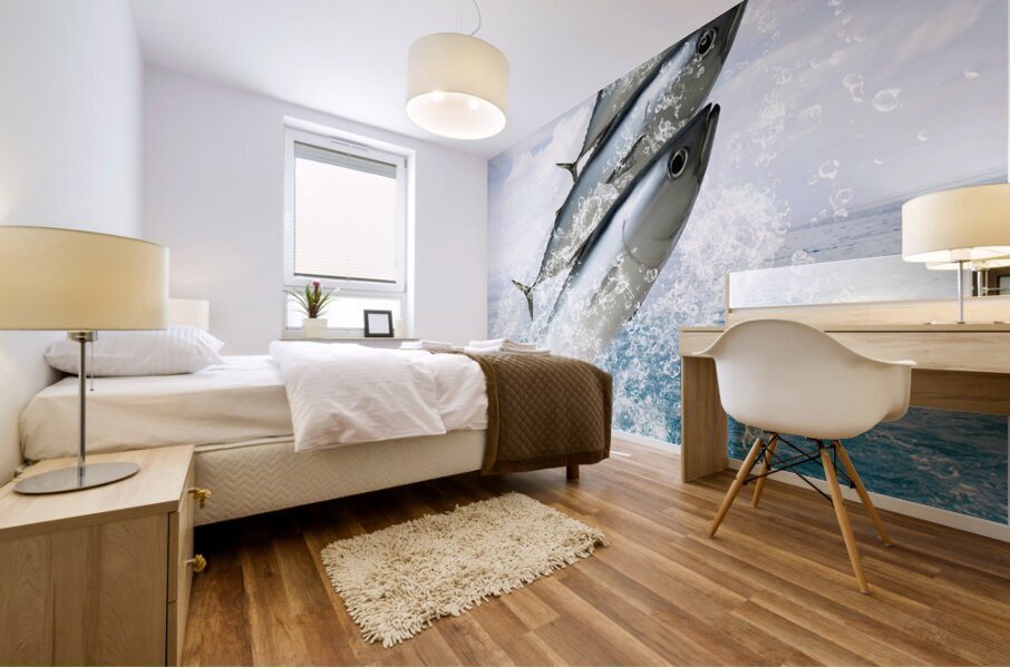 Tropical Sea Escape Mural print