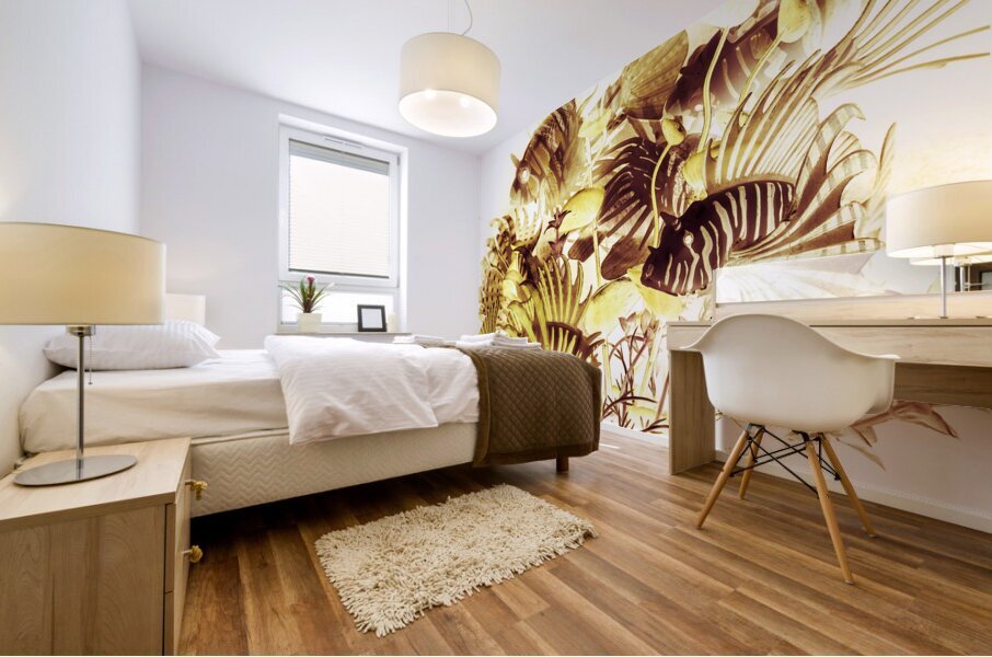 Tropical reef Mural print