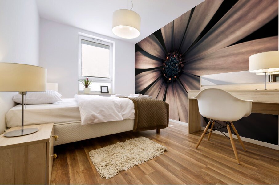 Dark Flower Mural print