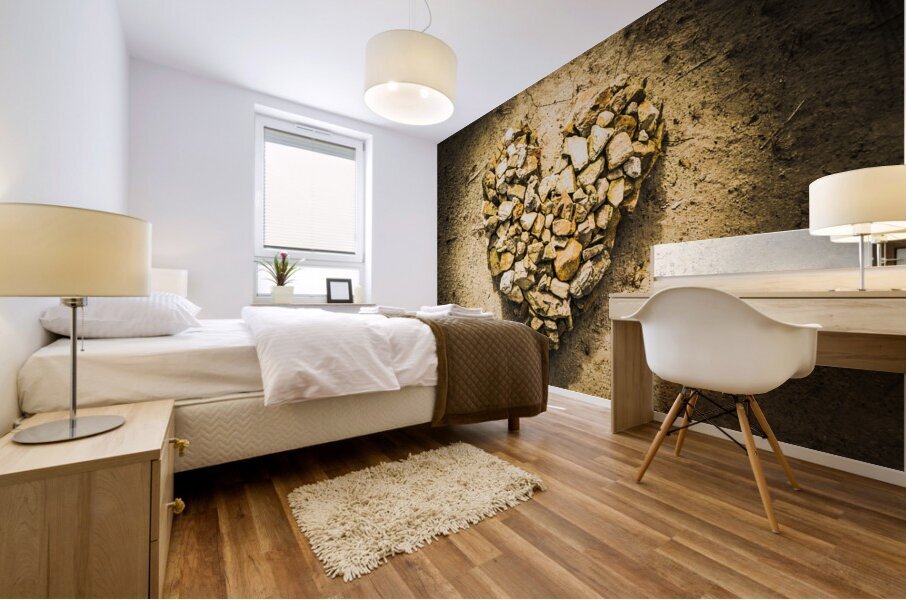 Earthly togetherness Mural print