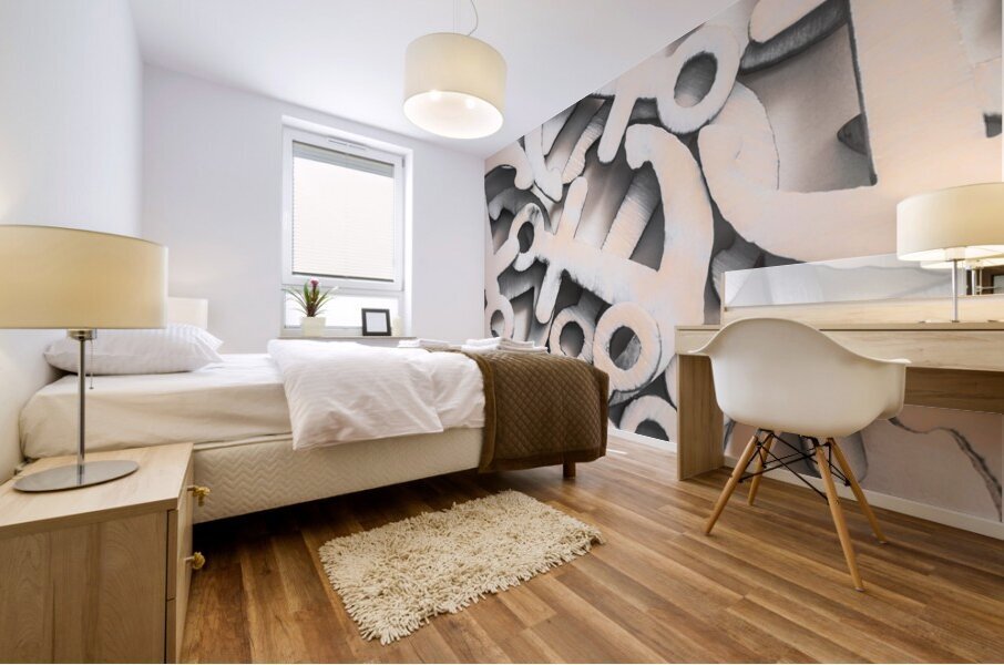 Setting Seas Mural print