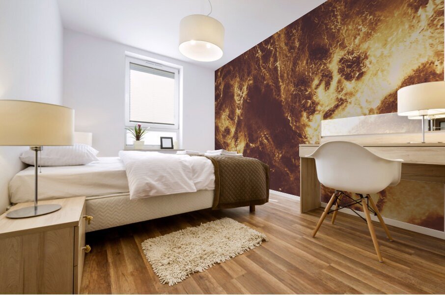 Demon hellish nightmare Mural print