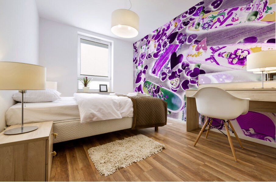 Skate date Mural print