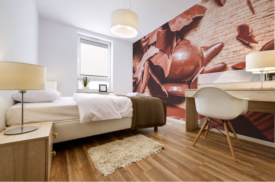 Tea break  Mural print