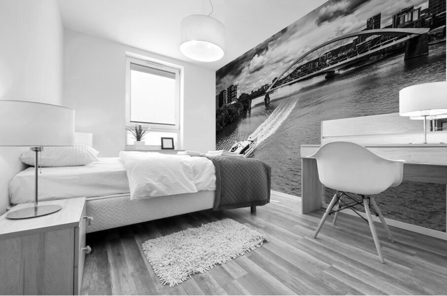 Brisbane river Mural print