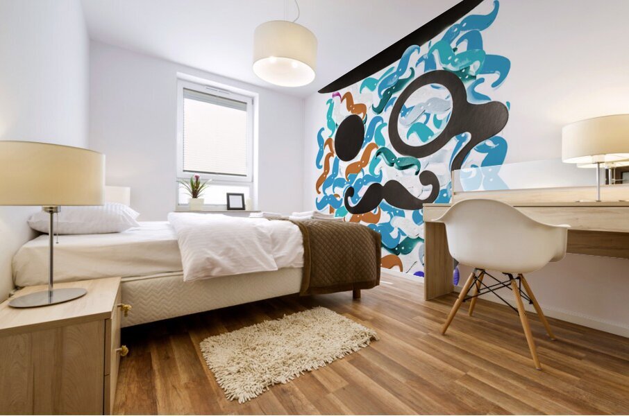 Moeicature Mural print