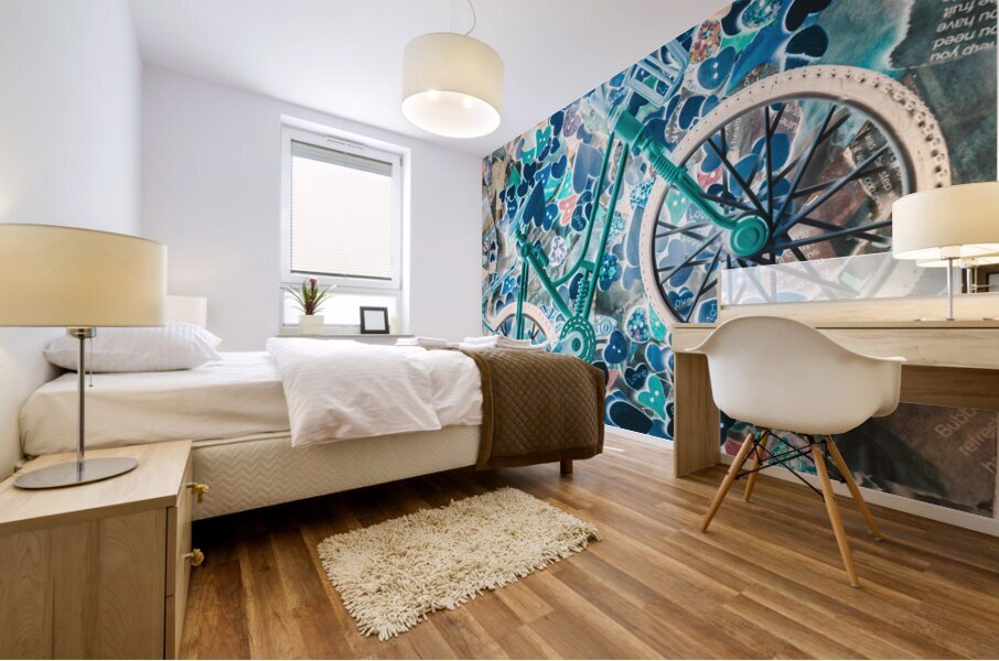 Ride of romance Mural print