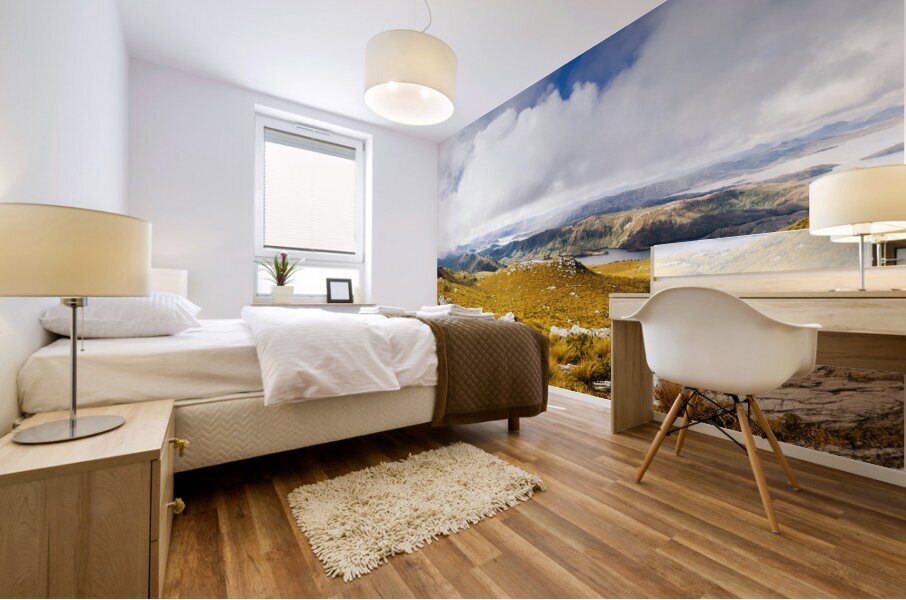 A range of colours Mural print