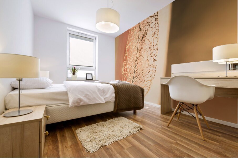 Autumn fragility Mural print