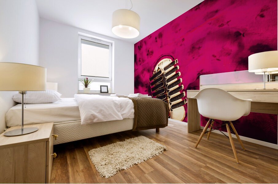 Velvet jazz show Mural print