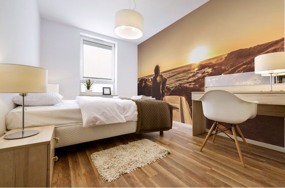 Holiday dreaming Mural print