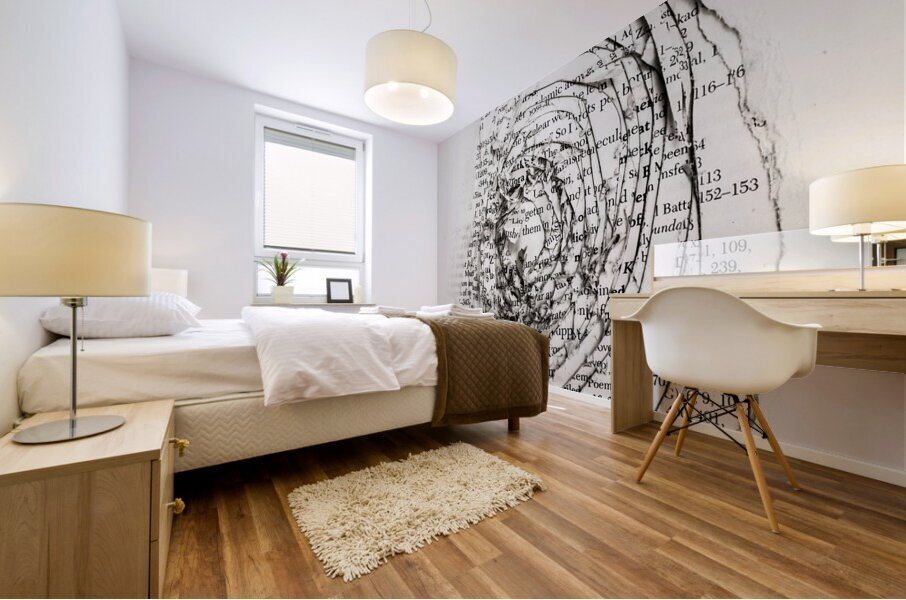 Hole in the official story Mural print