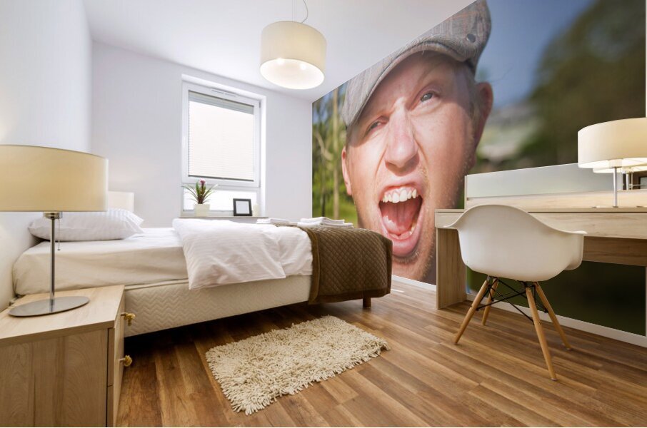 Golf Four And Out…Cold Mural print